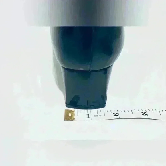 Etienne Aigner Women’s Ballie Heels Size 8.5, Navy Blue w/ Black Patent Leather - Picture 12 of 12